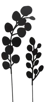 Produktbild von Boltze Hausgartenstecker Calypso 2-teilig aus schwarzem Metall