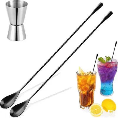 Produktbild von Famanu Cocktail Mixing Set - 30 cm Edelstahl Baraccessoires
