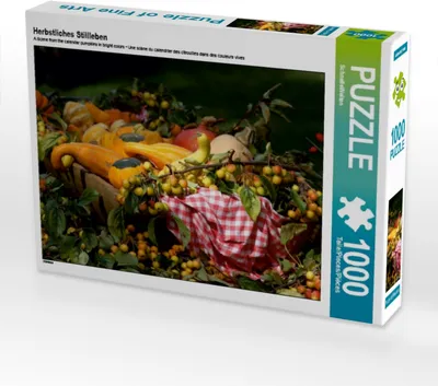 Produktbild von Calvendo Herbstliches Stillleben 1000 Teile Puzzle quer 640x480mm, CALVENDO; 7408063