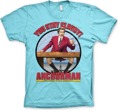 Produktbild von You Stay Classy T-Shirt - Large - Skyblue