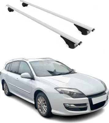 Obrázok produktu pre Strešné nosiče priečne pre Renault Laguna 2001-2007 strieborné
