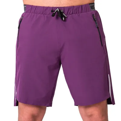 Produktbild von Herren Shorts mittellang mit Reißverschlusstaschen, 4-Wege-Stretch und schweißabweisend