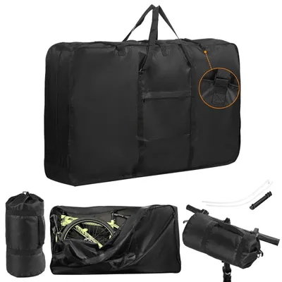 Produktbild von Fahrrad-Reisetasche für Flugzeug, 900D Oxford, für 66-73,7 cm Mountainbikes & Rennräder