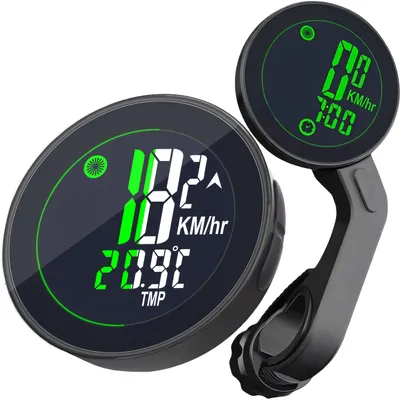 Produktbild von Fahrradcomputer Kabellos mit 20 Funktionen Wasserdicht Fahrradtacho LCD-Display Fahrrad Computers Kilometerzähler für E-Bike & Tourenrad, Retoo