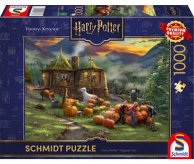 Produktbild von Thomas Kinkade Studios: Harry Potter - Hagrid?s Hut (1000 Teile)