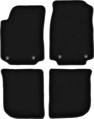Immagine prodotto di Tappetini in velluto per Audi A6 C4 (1994-1997, berlina, station wagon, avant) neri, set 4 pz, con fissaggi