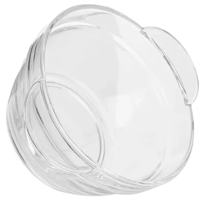 Image de Soupières en verre - Bols ronds avec anse pour bouillon et salade - 550 ml - Lot de 3 - Transparent