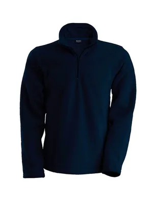 Produktbild von Kariban Herren Fleecepullover Fleece Pullover Sweatshirt Fleecejacke, Größe:XL, Farbe:Navy Blau
