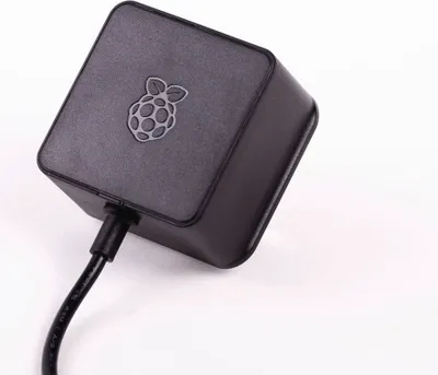 Image de alimentation officielle Raspberry Pi USB-C 5,1V / 3,0A, EU, noir