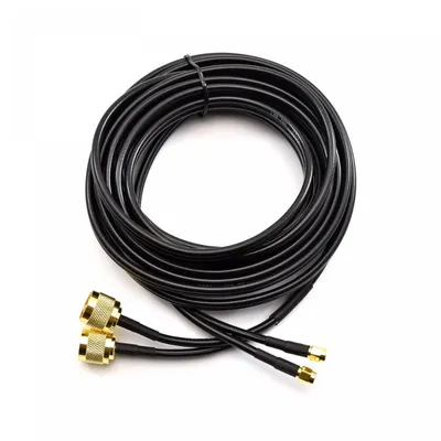 Immagine prodotto di N Male / SMA Male 2.5m Twin Gold Koaxialkabel