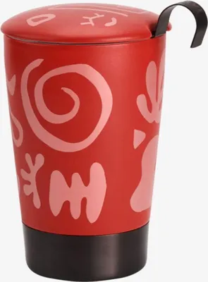Produktbild von Eigenart Teekanne Opera rot 350 ml Rot