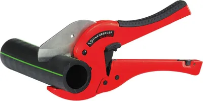 Produktbild von Kunststoffschere ROCUT® TC 50 Prof.0-50mm PP/PE/PB/PEX/PVDF ROTHENBERGER