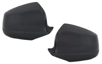 Productafbeelding van Spiegelsierlijsten voor BMW 5-serie (F07, F10, F11, F18), model vóór de facelift (11-13), van koolstofvezel.