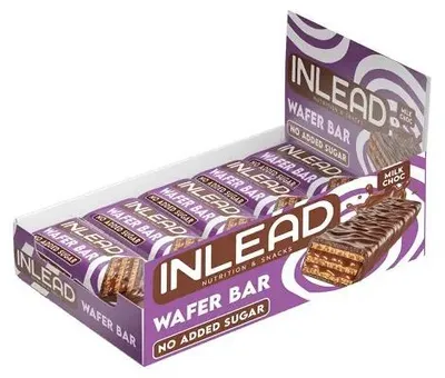 Produktbild von INLEAD Wafer Bar - 15x45g - Milk Chocolate