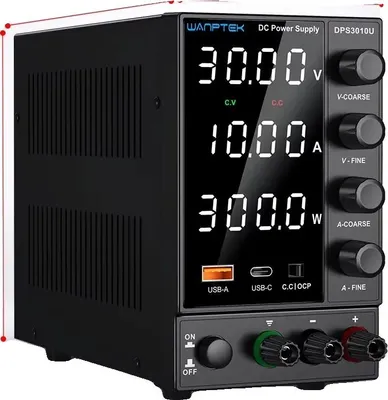 Produktbild von Laboratory-Stromversorgung, einstellbare Spannung, einstellbarer Strom, 30V 10A DPS3010U, 220V EU Stecker