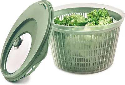 Immagine prodotto di Centrifuga per insalata, PP, verde, 4 LT