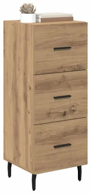 Produktbild von vidaXL Sideboard Artisan-Eiche 34 x 34,5 x 90 cm Holzwerkstoff
