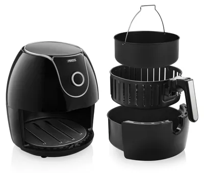 Immagine prodotto di Princess 182055 Friggitrice/Aerofriggitrice ad aria calda XXL (1700 Watt, con display digitale e controllo manuale, senza olio, monouso)