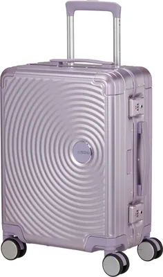 Produktbild von American Tourister SOUNDBOX ALU Spinner 55 cm mit TSA-Zahlenschloss stormy lilac