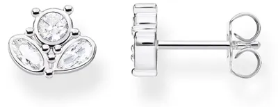 Produktbild von Thomas Sabo Einzel Ohrstecker weiße Steine silber H2067-051-14