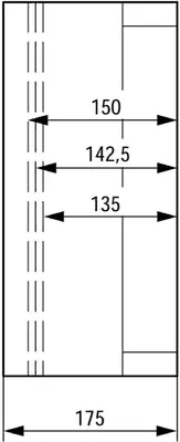 Obrázok produktu pre Eaton Isolierstoffgehäuse CI44E-150