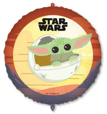 Obrázok produktu pre Fóliový balón The Mandalorian, 46 cm