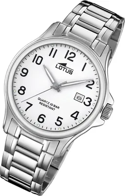 Zdjęcie produktu dla Zegarek męski Lotus Classic Elegancki zegarek na rękę ze stali nierdzewnej srebrny UL18645/1
