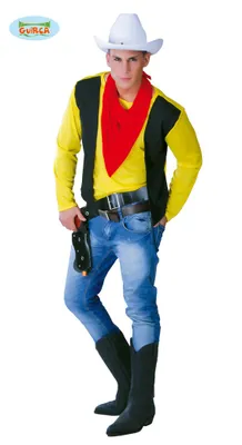 Produktbild von Cowboy - Kostüm für Herren Gr. M/L, Größe:L