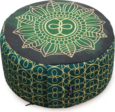 Produktbild von Meditationskissen - rund - cosmic flow - organic Baumwolle - ø 30cm x 15cm