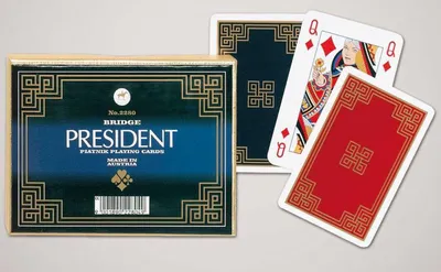 Produktbild von Piatnik President Spielkarten – Doppeldeck
