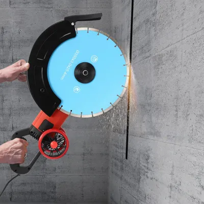 Productafbeelding van Elektrische Betonzagen - Betonzaag - Cirkelzaag - Steenzaag - Sleuvenzaag - 4000W Motor