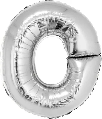Immagine prodotto di Palloncino in foil cromato lettera O