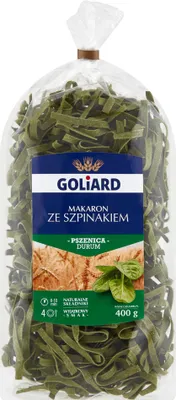 Produktbild von Goliard Nudeln mit Spinat 400 G