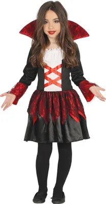 Produktbild von Baroness Vampirin Kostüm für Kinder Gr. 98 - 146, Größe:98/104