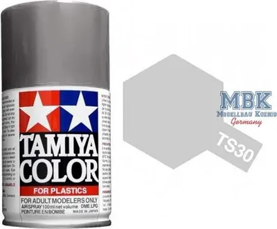 Produktbild von Tamiya 85030 - Acryl Spray Farbe -  - Ts-30 Metallic Silber Glänzend
