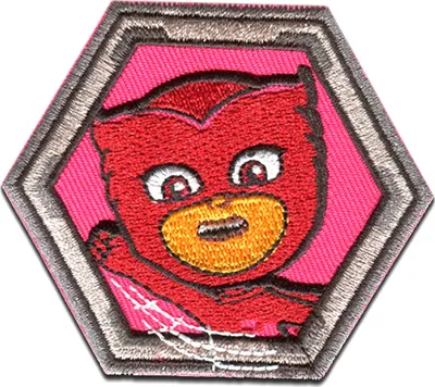 Obrázek produktu pro Disney © Pj Masks Pyjamahelden Owlette 2 - nášivka, nažehlovací, nažehlovací obrázek, nášivka, nášivka, velikost: 6,7 x 5,8 cm