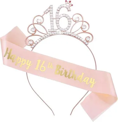 Immagine prodotto di Set di gioielli da compleanno per ragazze, in oro rosa.