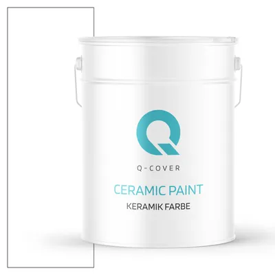Produktbild von Keramik Farbe | Schneeweiß 10 L | Wandfarbe | Innenfarbe | Abwaschbar | Klasse 1 Mattfarbe Deckenfarbe Scheuerfest Küche