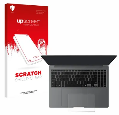 Produktbild von upscreen Schutzfolie für Samsung Galaxy Book5 Pro 16" (Touch Trackpad) Displayschutz Displayschutzfolie Folie Klar Transparent
