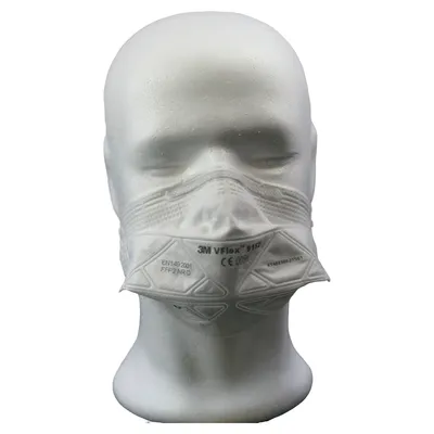 Produktbild von 3M VFlex Atemschutzmaske, Schutzmaske, Mundschutz, Schutzstufe FFP2 NR D, N95