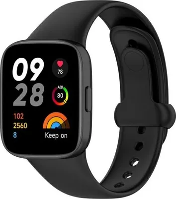 Produktbild von Beline Redmi Watch 3 Armbandschwarz/Schwarz