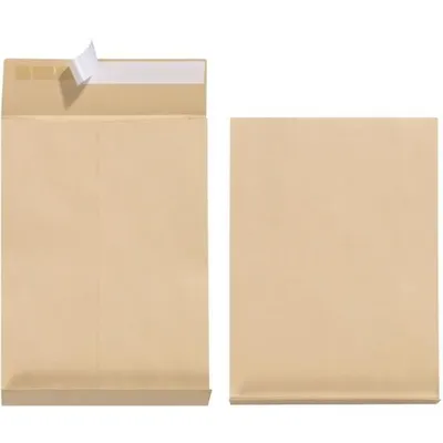 Immagine prodotto di Herlitz Faltentasche B4 haftklebend o.Fenster 5er Pack