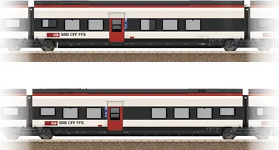 Produktbild von Trix 23282 Ergänzungsset 2 zu Giruno SBB