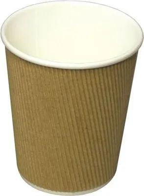 Obrázok produktu pre Jednorazové tégliky na kávu-papierové, hnedé, 200ml
