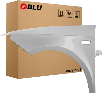 Immagine prodotto di BLU Parafango compatibile con Seat Ibiza (6J - IV 4. Generation) LX7W Sinistra Silber EisSilber | 2008-2017 | Anteriore | Verniciato | Pronto per il montaggio | Zincato