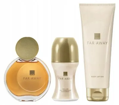 Produktbild von Avon Far AWAY-Set – Parfüm + Roll-On + Balsam