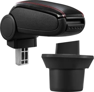 Immagine prodotto di Bracciolo centrale MAL copertura in pelle nero rosso per BMW Mini R55 R56 R57