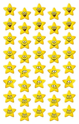 Obrázok produktu pre Schmucketikett Sterne m.Smiley