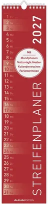 Produktbild von Streifenplaner ROT 2027