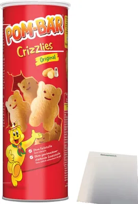 Produktbild von Pom-Bär Crizzlies Original (150g Dose) + usy Block